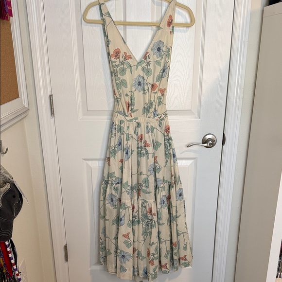 Cacharel Dresses & Skirts - Vintage CACHAREL romantic floral dress made in France EU 40 two pockets